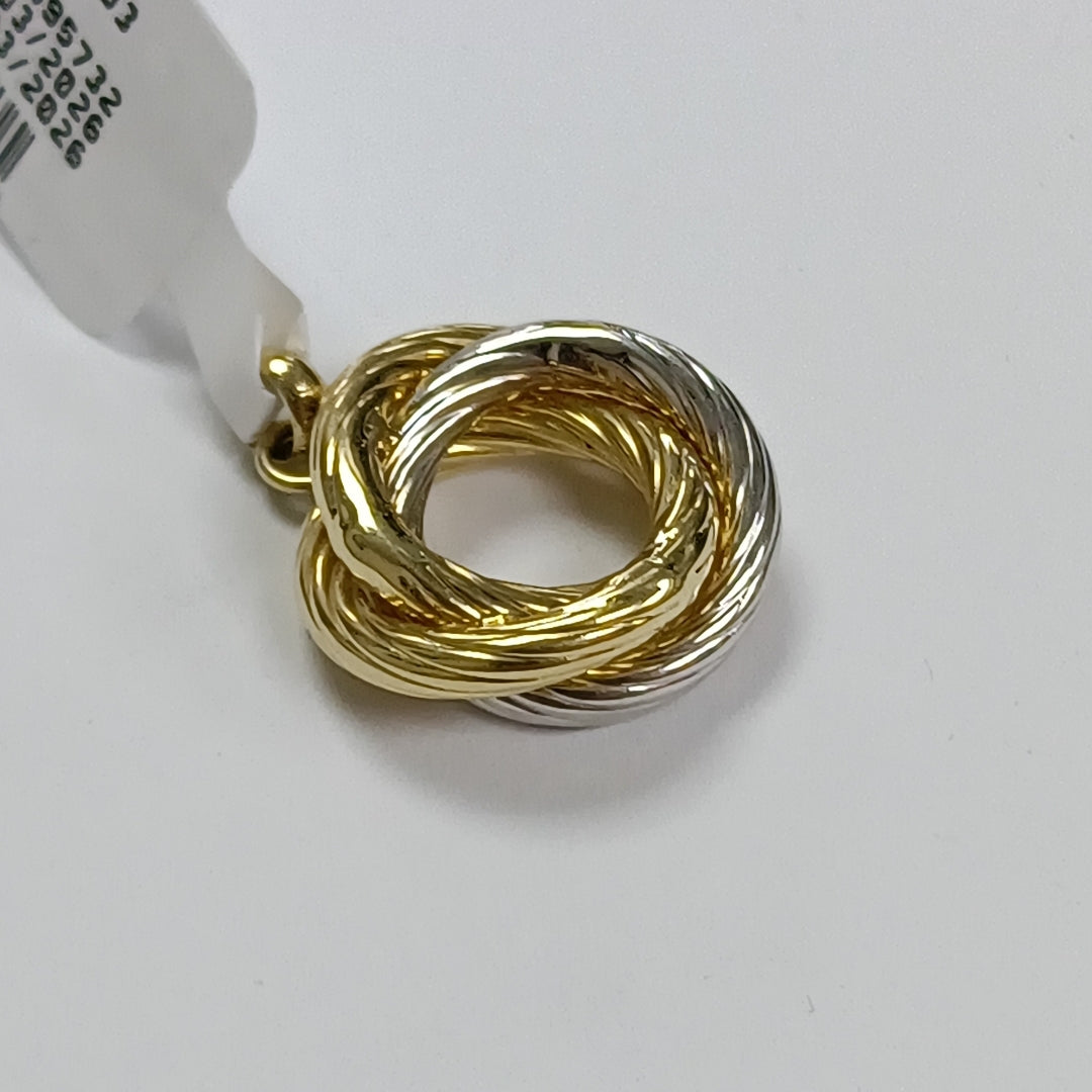 DIJE ORO COMBINADO 14 K 2,40 GRMS (SEMINUEVO)