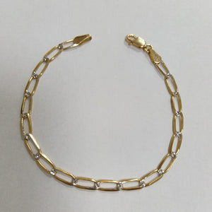 PULSERA TEJIDO ESLABONES 3.9G 18 CM (NUEVO)