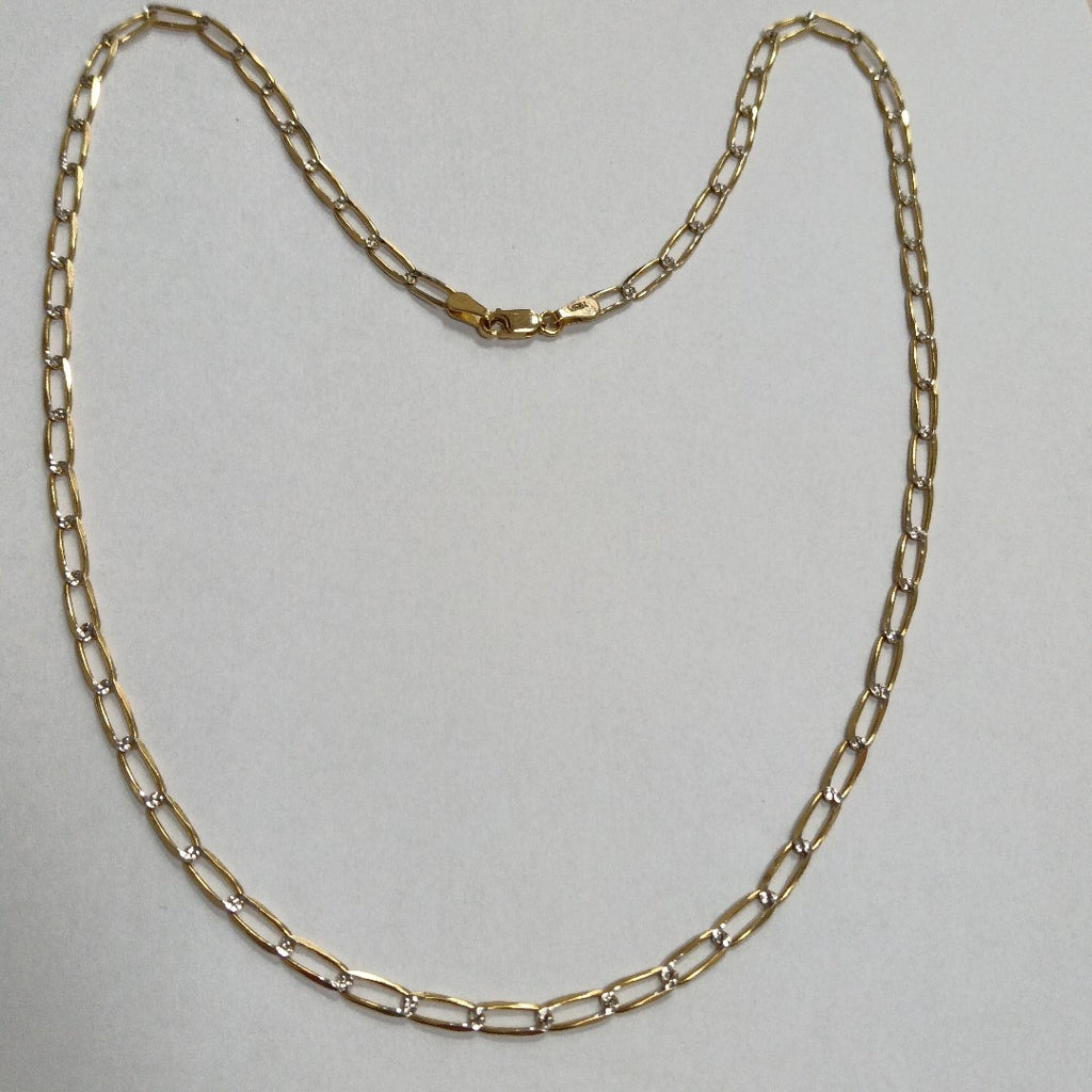 CADENA TEJIDO ESLABONES 11.1G 55 CM (NUEVO)