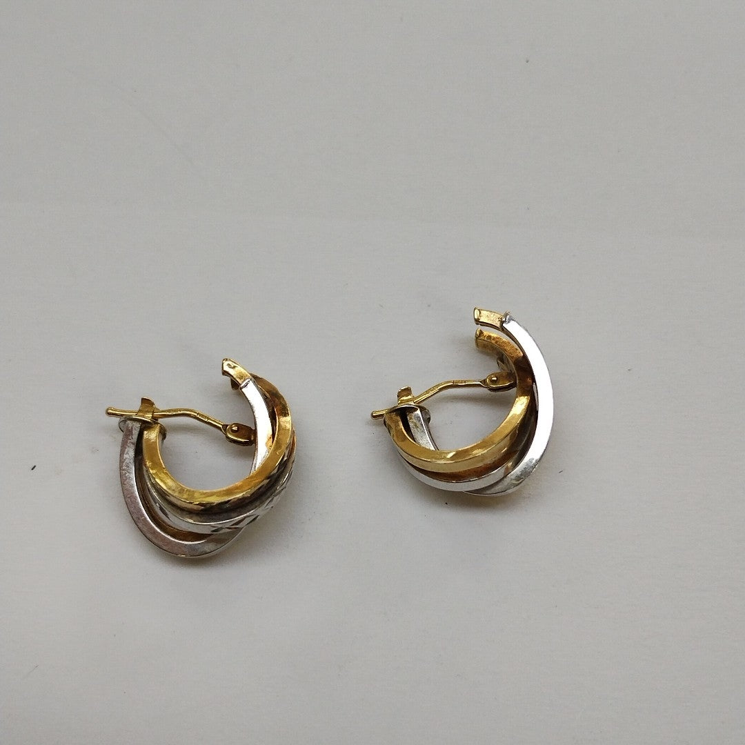 ARETES PAR ORO 10 K 2,50 GRMS (SEMINUEVO)