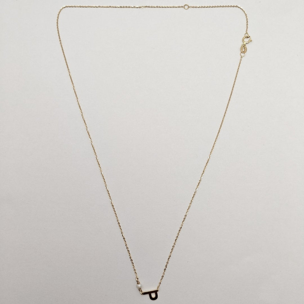 GARGANTILLA ORO 14 K 1,30 GRMS (SEMINUEVO)
