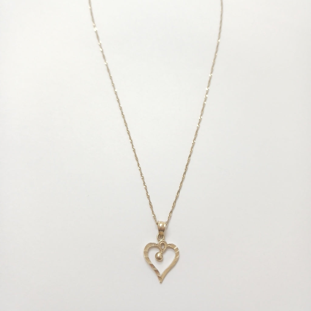 CADENA, DIJE ORO 10 K 1.6 GRMS (SEMINUEVO)