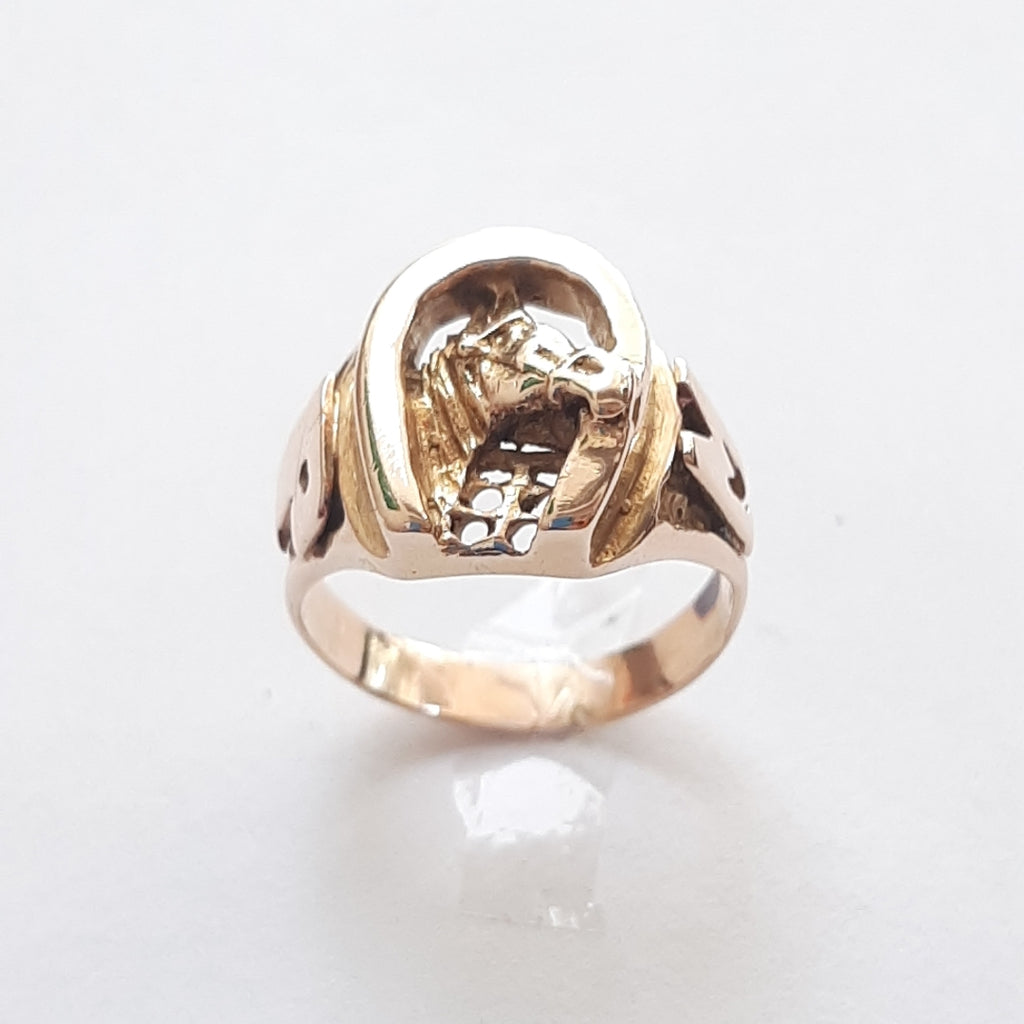 ANILLO ORO 14 K 7,50 GRMS (SEMINUEVO)