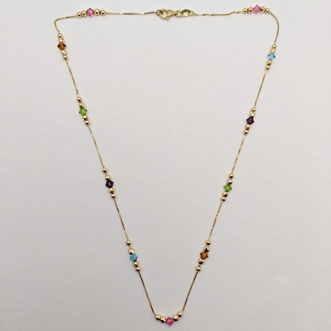 COLLAR ORO 14 K 5.5 GRMS (SEMINUEVO)