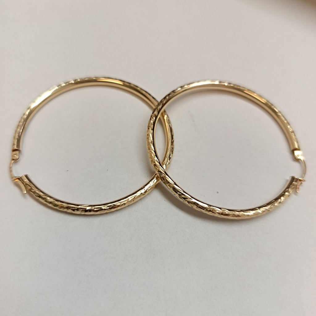 ARRACADAS PAR ORO 14 K 4.3 GRMS (SEMINUEVO)
