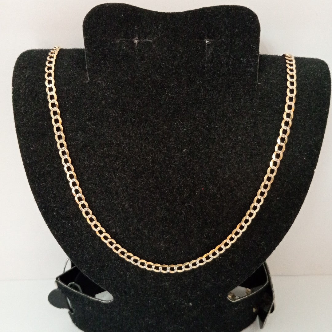 CADENA ORO,RODIADO 14 K 6,90 GRMS (SEMINUEVO)