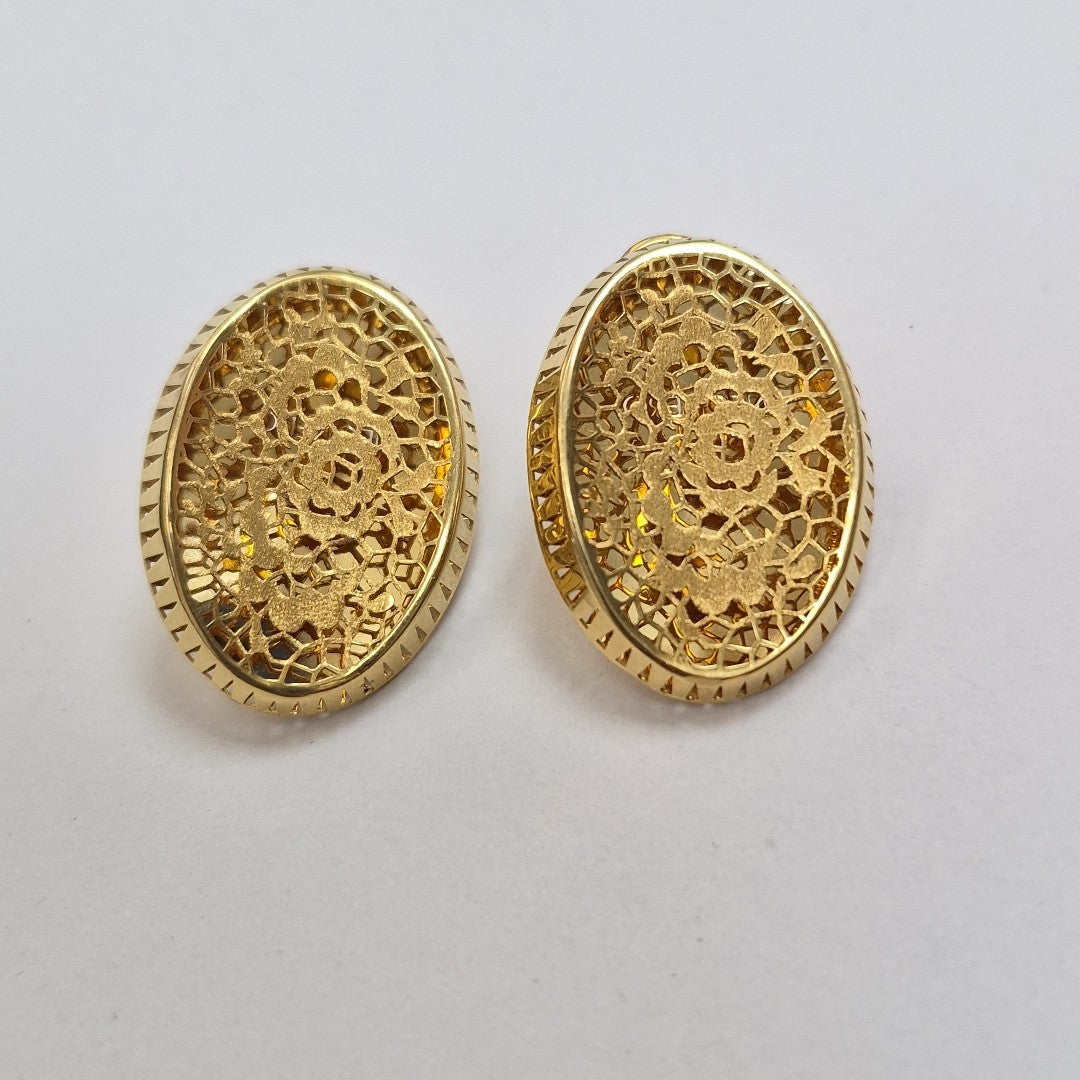 ARETES PAR ORO 18 K 5.7 GRMS (SEMINUEVO)