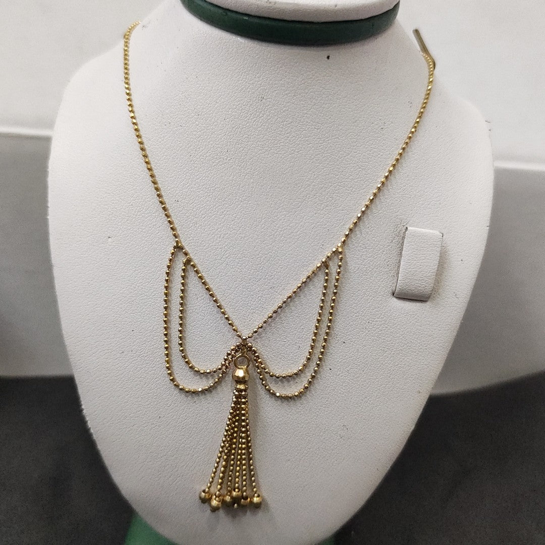 COLLAR ORO 10 K 4,60 GRMS (SEMINUEVO)