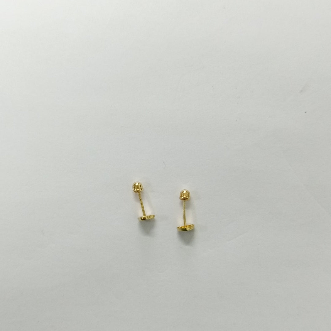 BROQUELES ORO 10K 1 (NUEVO)