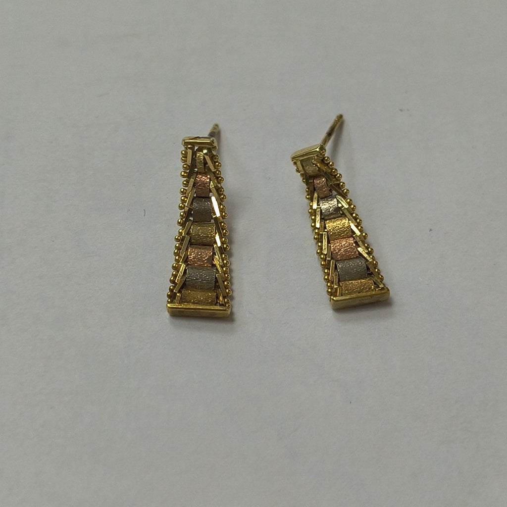 ARETES PAR ORO 14 K 2,50 GRMS (SEMINUEVO)