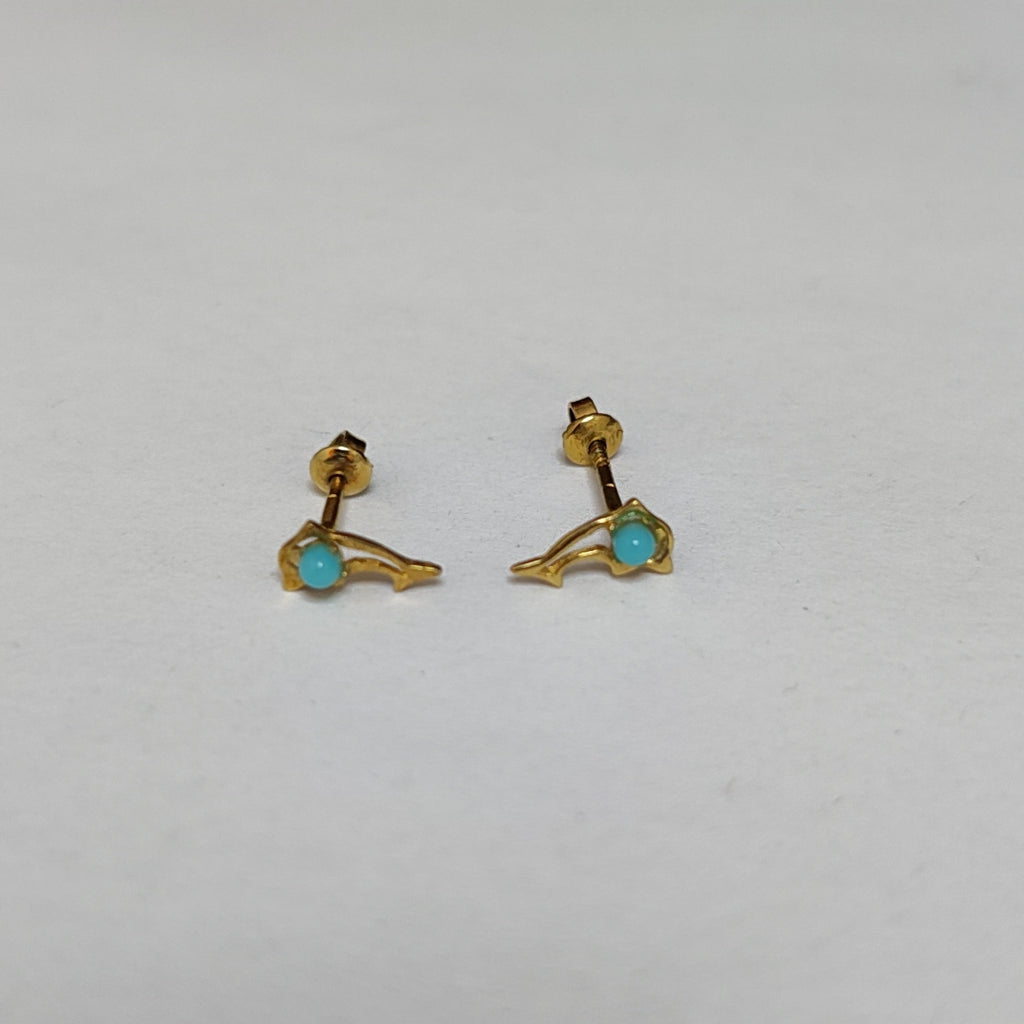 ARETES PAR ORO 14 K 0,50 GRMS (SEMINUEVO)