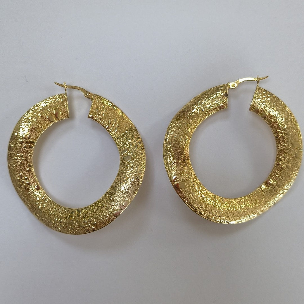 ARRACADAS PAR ORO 14 K 8,90 GRMS (SEMINUEVO)