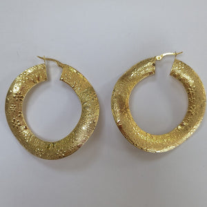 ARRACADAS PAR ORO 14 K 8,90 GRMS (SEMINUEVO)
