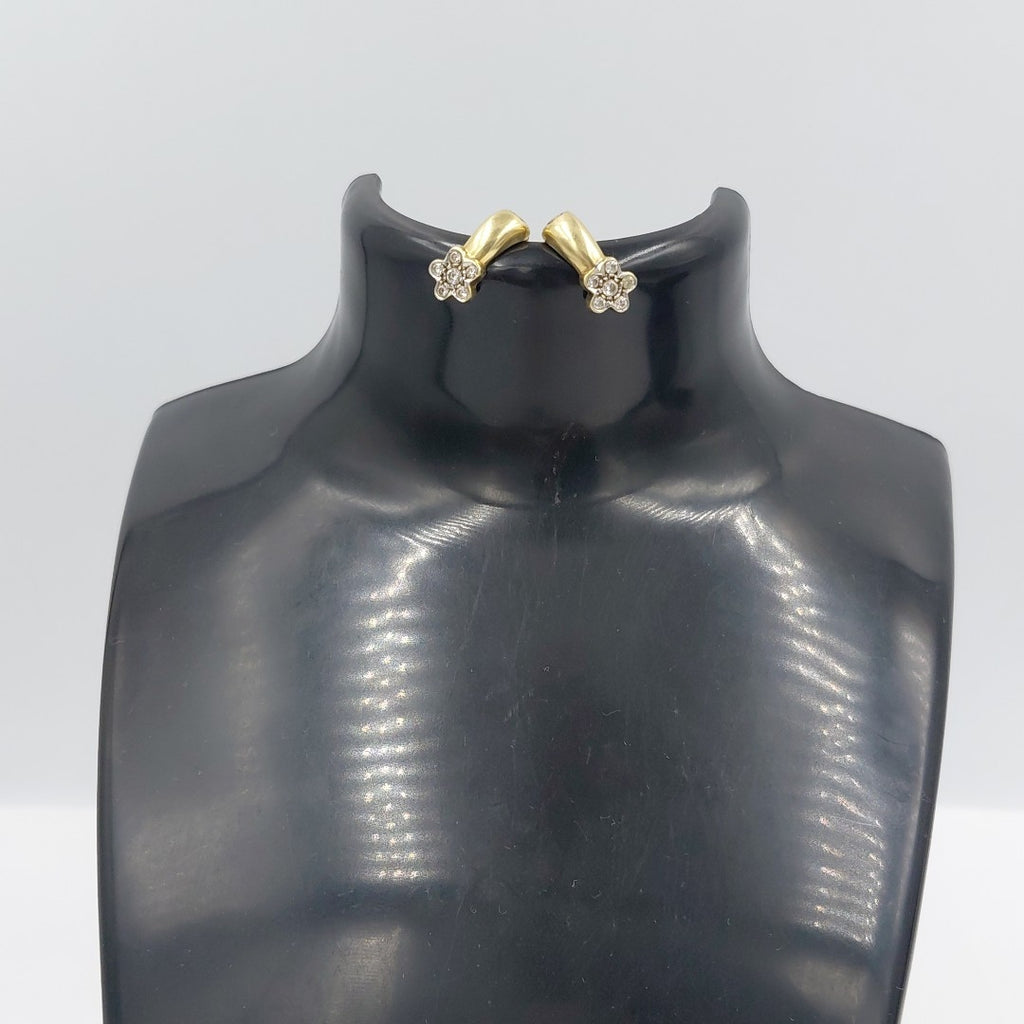 ARETES PAR ORO 14 K 4,00 GRMS (SEMINUEVO)