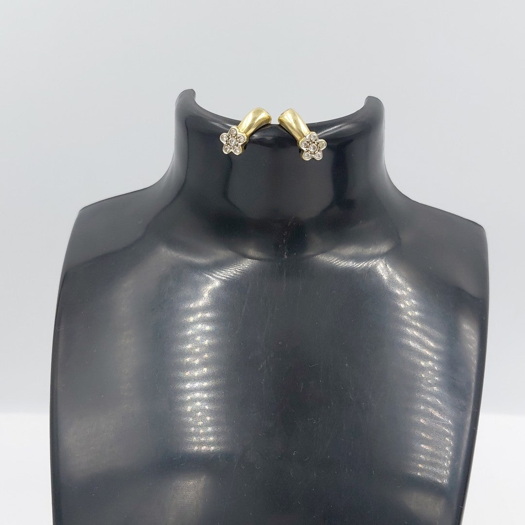 ARETES PAR ORO 14 K 4,00 GRMS (SEMINUEVO)