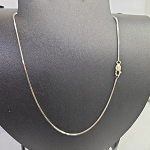 GARGANTILLA ORO BLANCO 14 K 4,80 GRMS (SEMINUEVO)