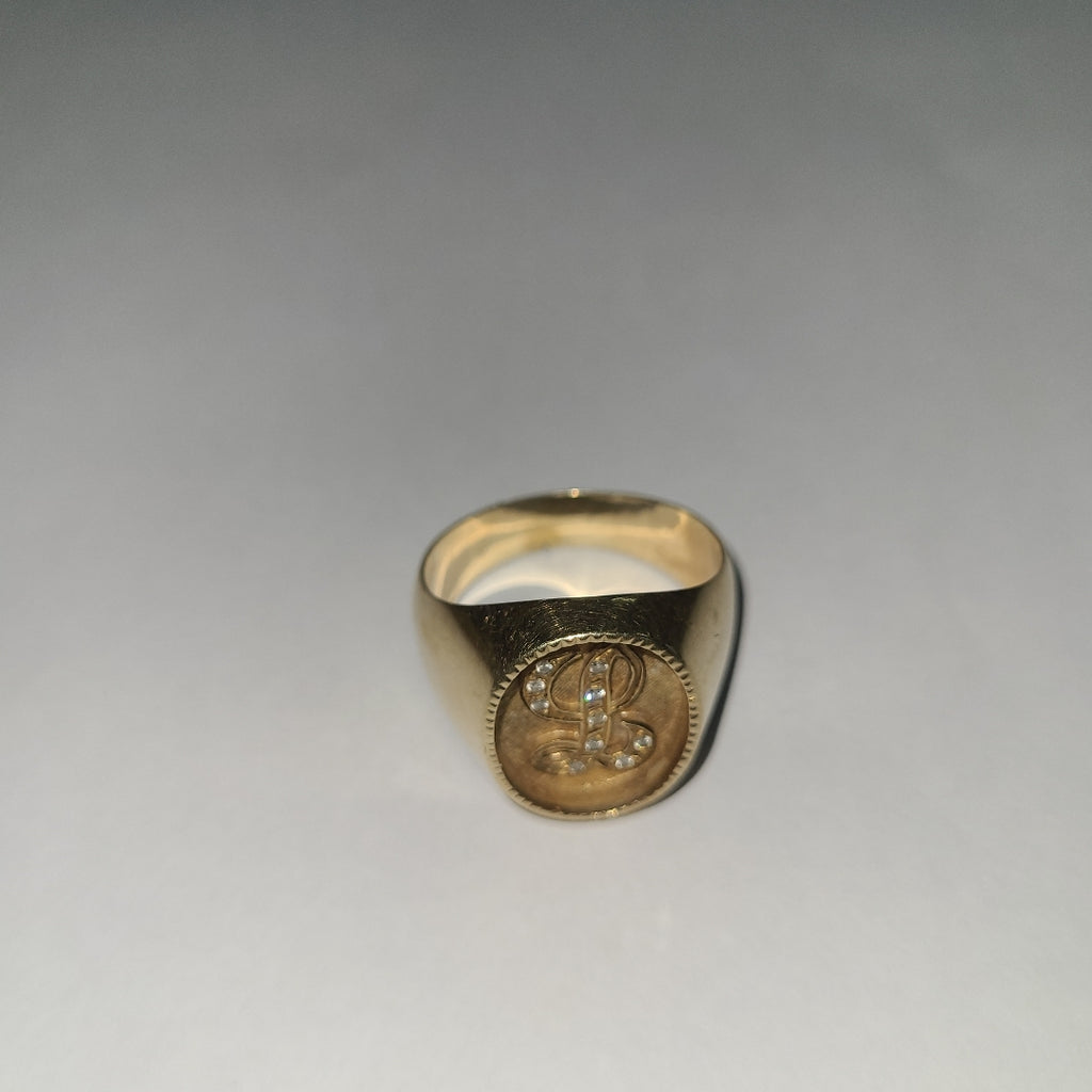 ANILLO ORO 14 K 16,10 GRMS (SEMINUEVO)