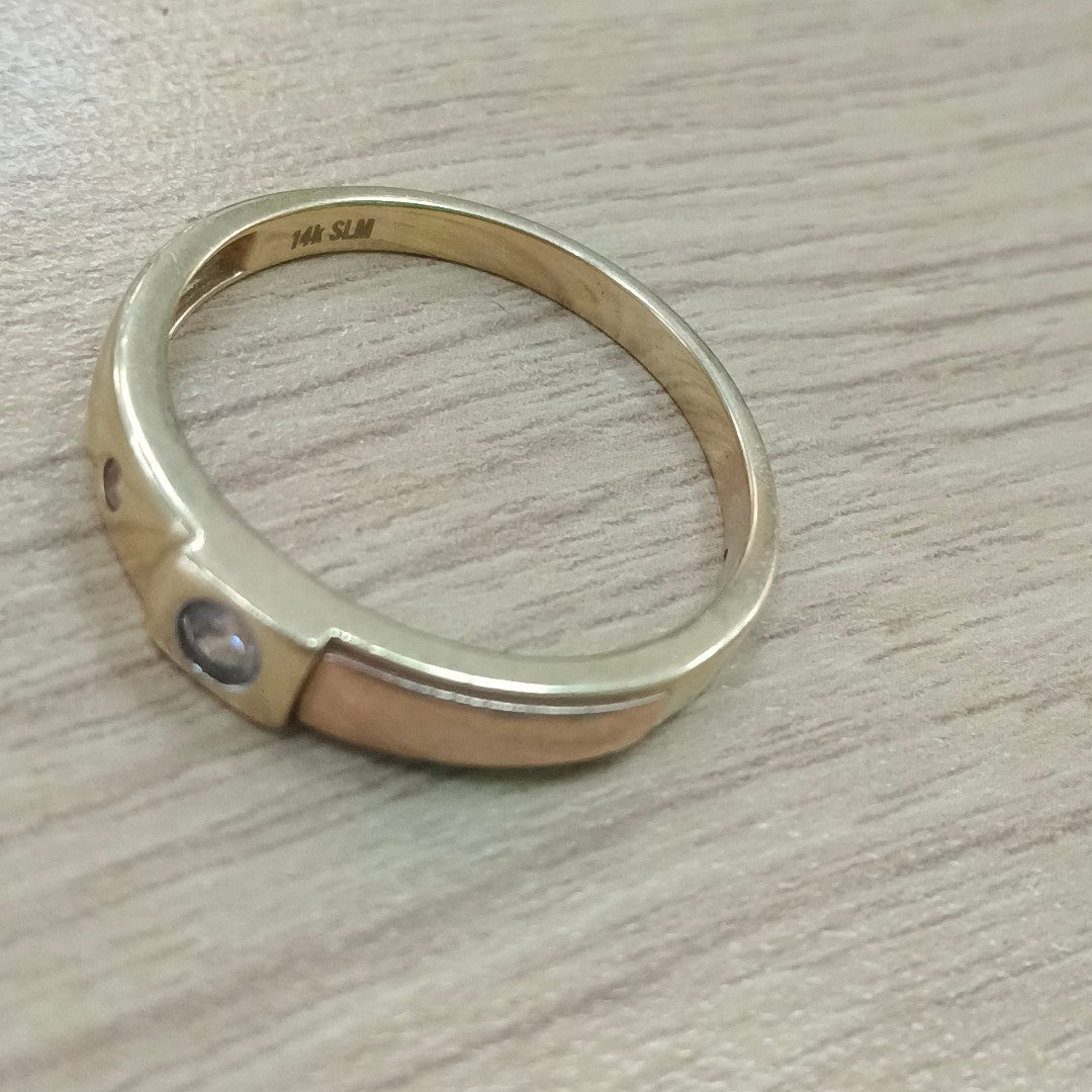 ARGOLLA ORO 14 K 3.6 GRMS (SEMINUEVO)