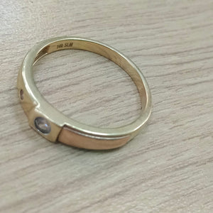 ARGOLLA ORO 14 K 3.6 GRMS (SEMINUEVO)