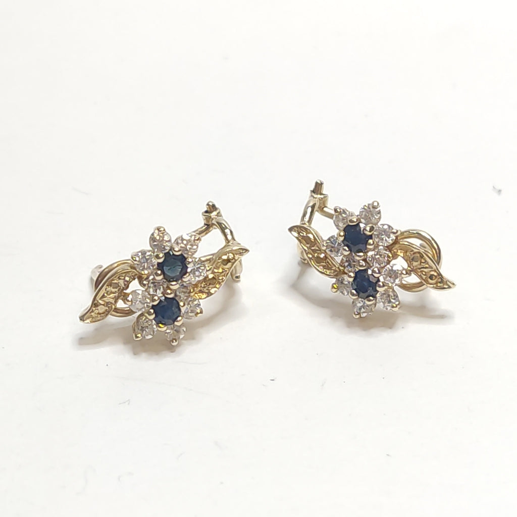 ARETES PAR ORO 14 K 3.3 GRMS (SEMINUEVO)