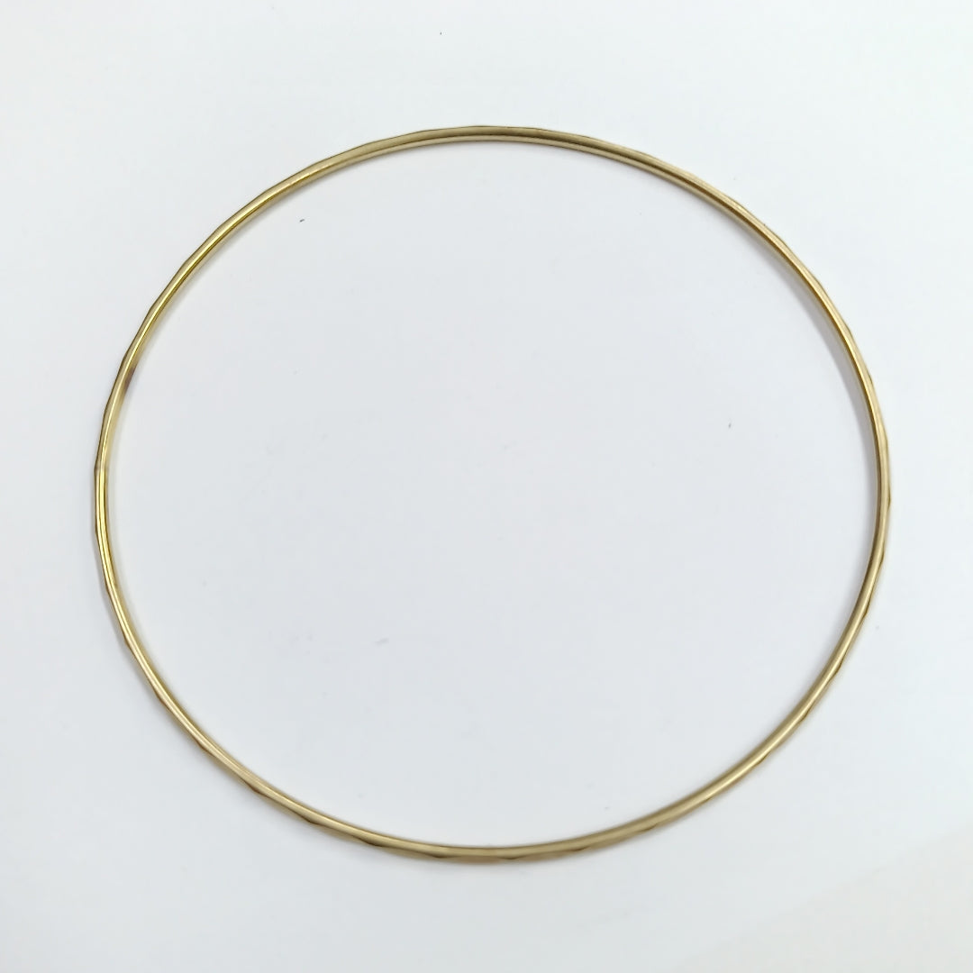PULSERA RIGIDA ORO 14 K 2.7 GRMS (SEMINUEVO)