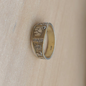 ARGOLLA DE LA SUERTE ORO 14 K 4,50 GRMS (SEMINUEVO)