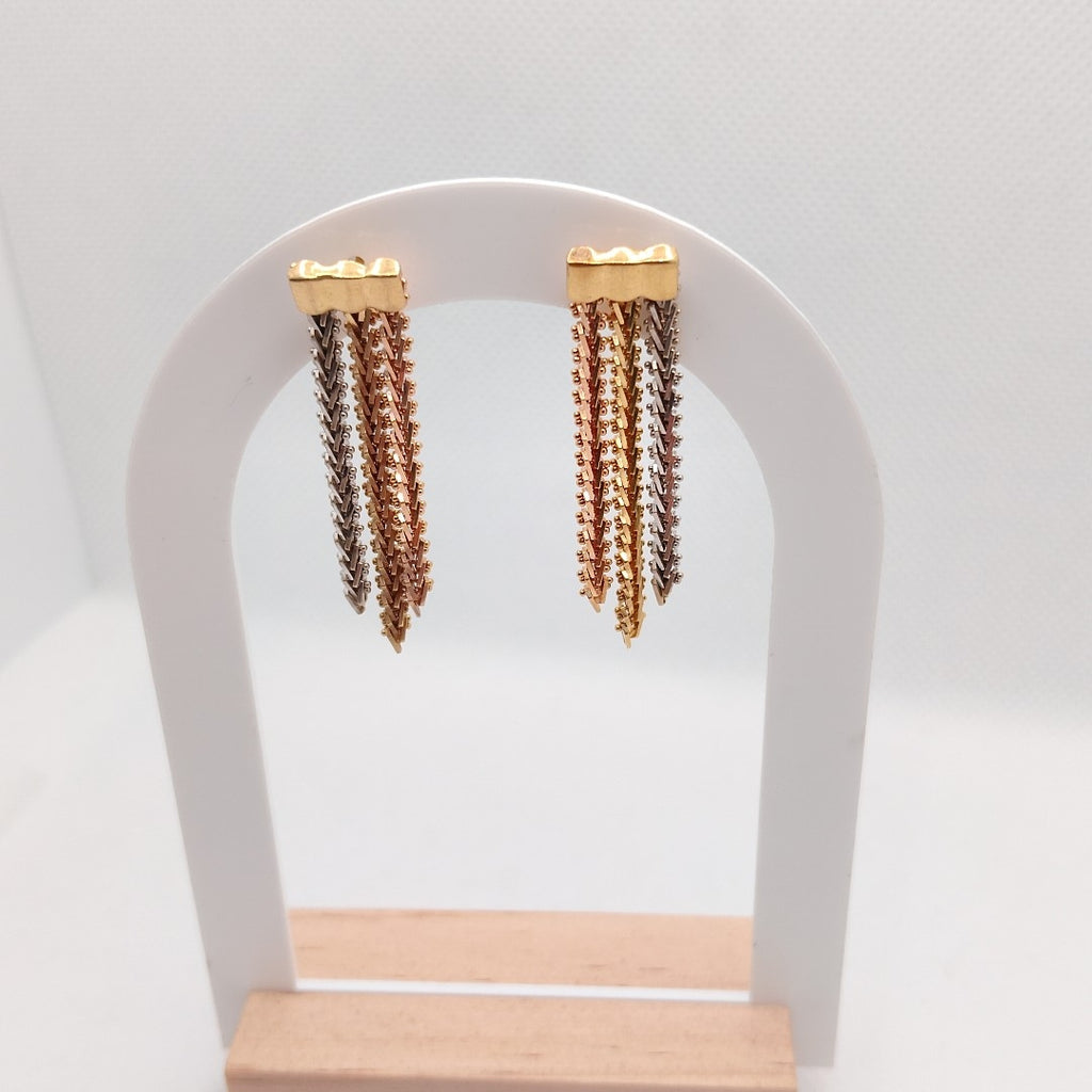 BROQUELES PAR ORO 14 K 4.4 GRMS (SEMINUEVO)