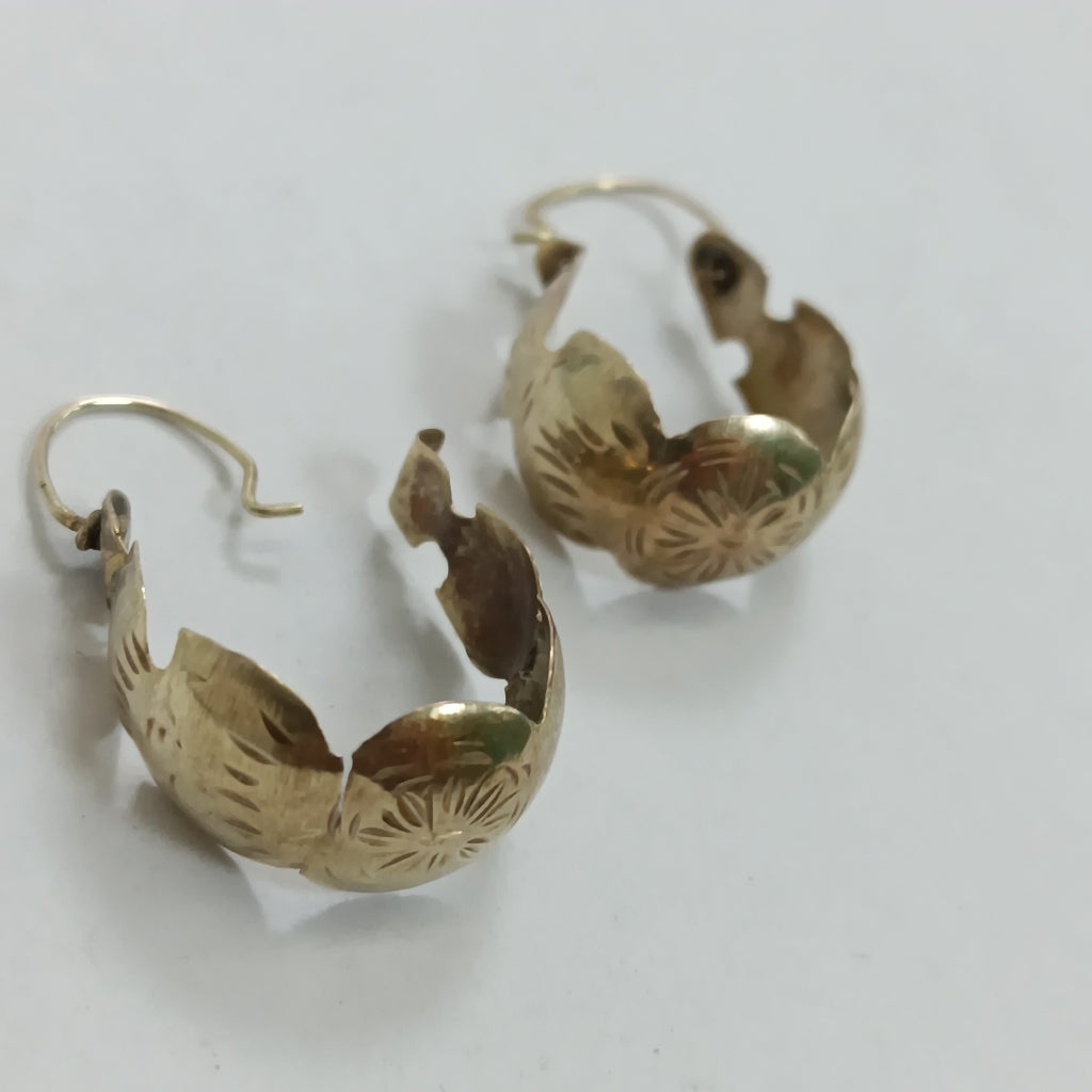 ARRACADAS PAR ORO 8 K 2,50 GRMS (SEMINUEVO)