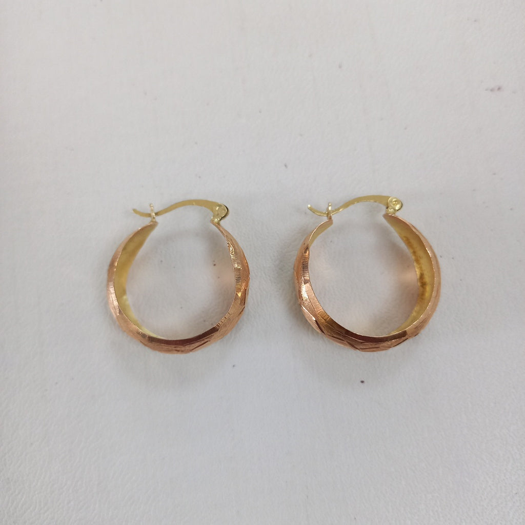 ARRACADAS PAR ORO 14 K 3 GRMS (SEMINUEVO)