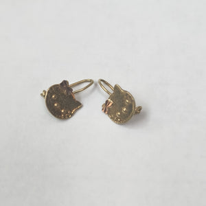 ARETES PAR ORO 10 K 1,00 GRMS (SEMINUEVO)