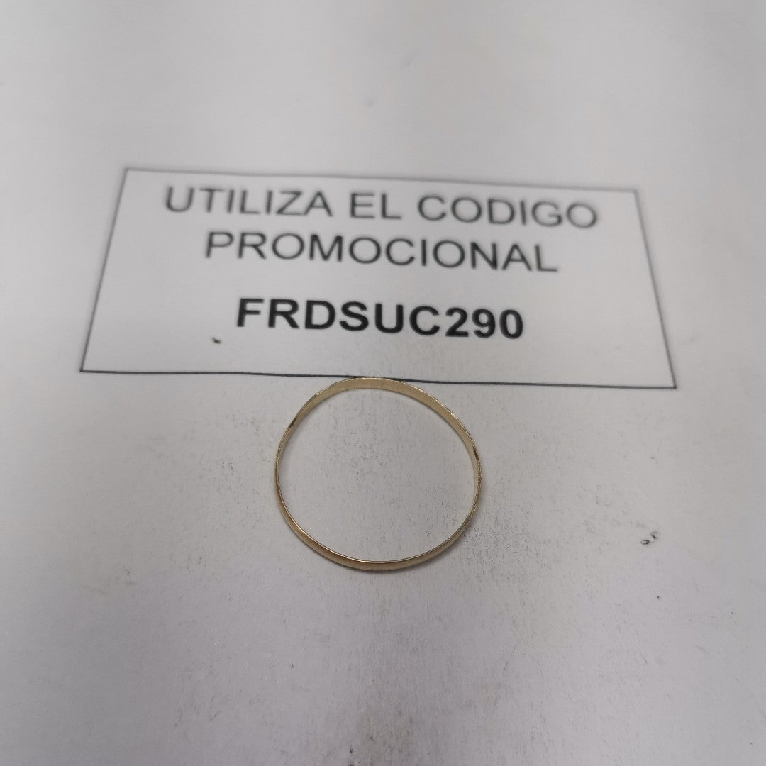 ARGOLLA ORO 14 K 0.6 GRMS (SEMINUEVO)