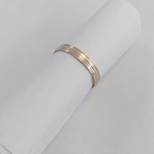 ARGOLLA ORO, RODIADO 14 K 1.6 GRMS (SEMINUEVO)