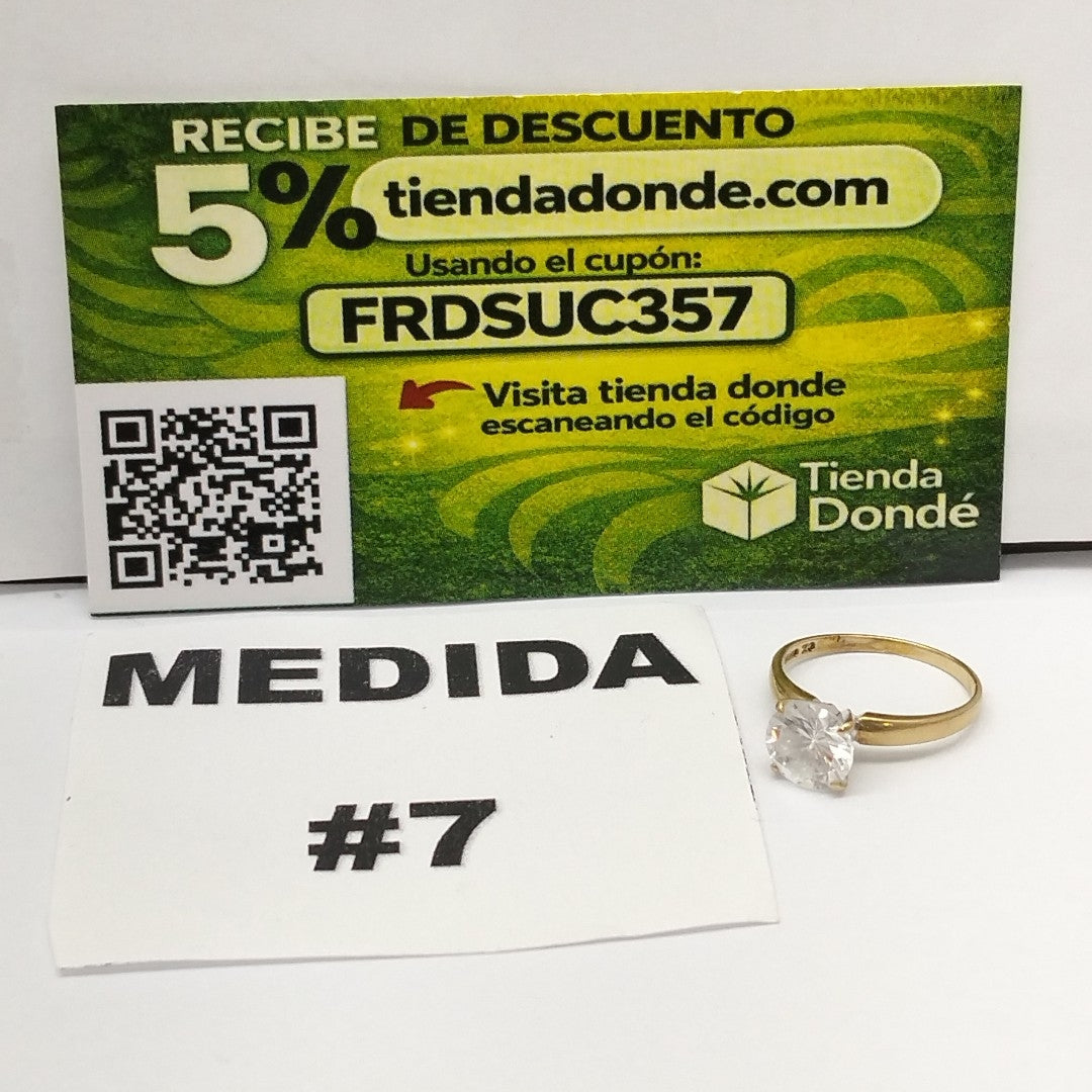 ANILLITO ORO 10 K 2.5 GRMS (SEMINUEVO)