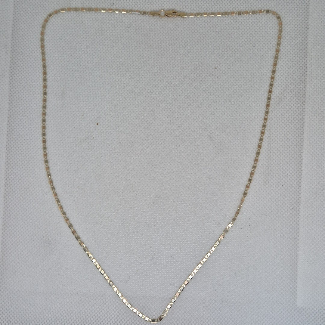 CADENA ESPECIAL MARINERA ESPEJO 3.21G 55 CM (NUEVO)