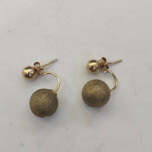 ARETES PAR ORO 10 K 4,80 GRMS (SEMINUEVO)