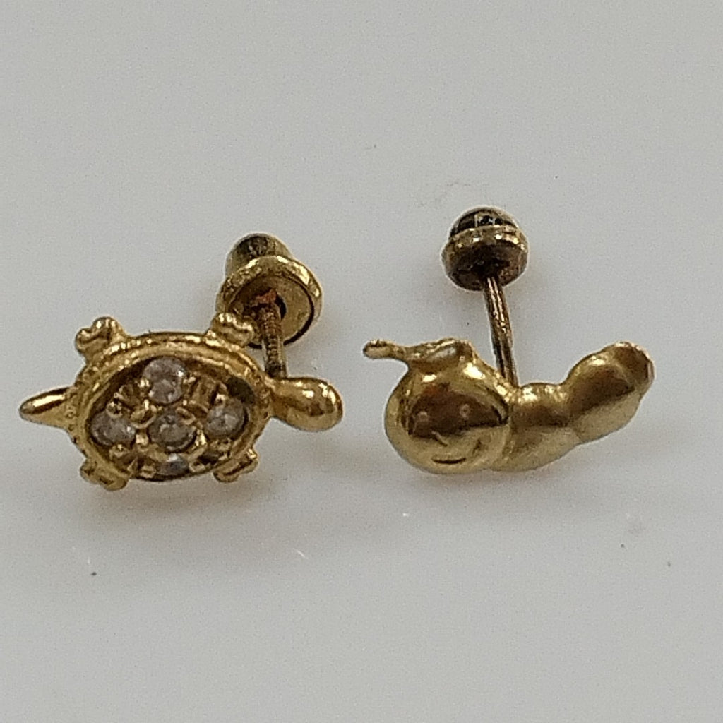 BROQUELES PAR ORO 14 K 0.5 GRMS (SEMINUEVO)