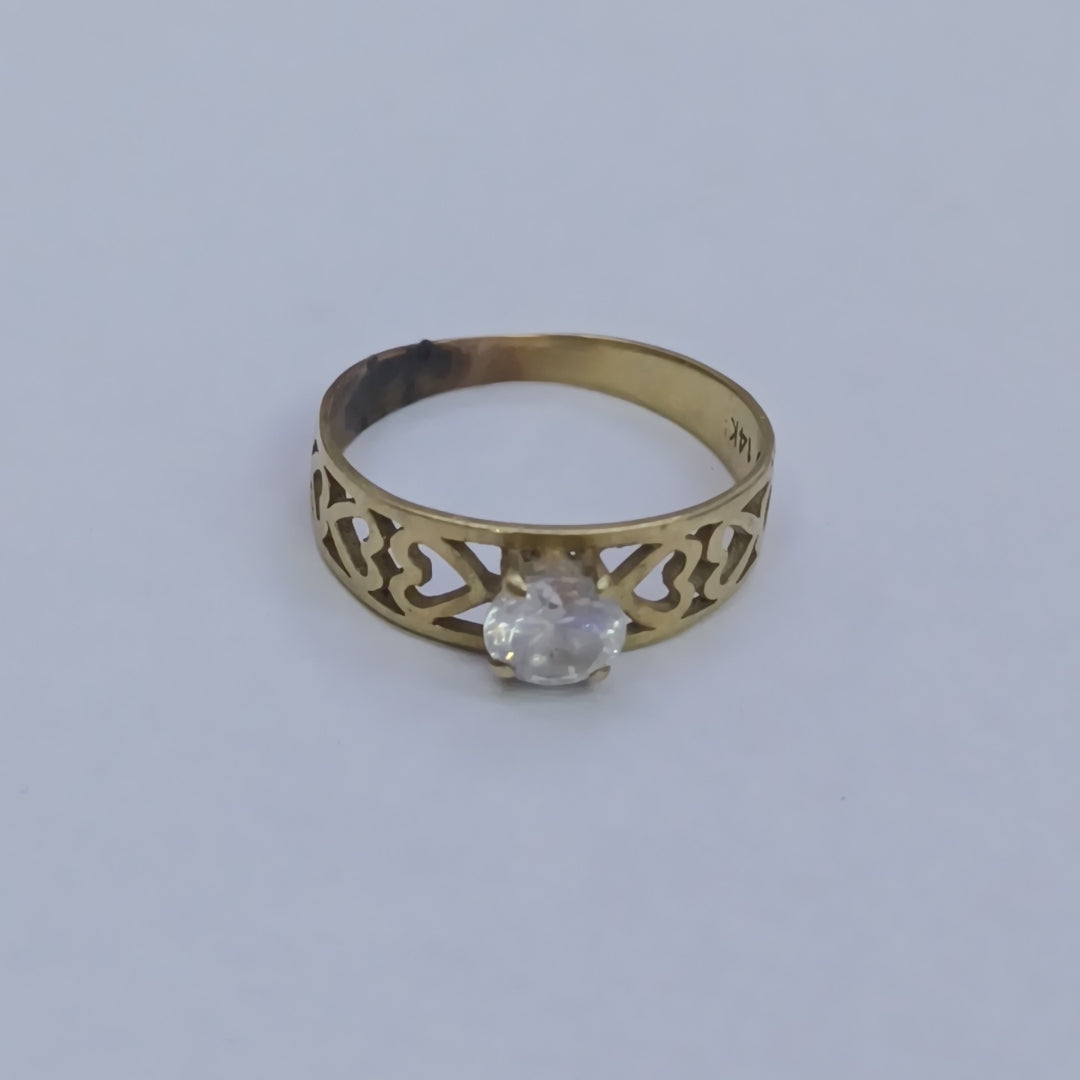 ANILLITO ORO 14 K 1,40 GRMS (SEMINUEVO)