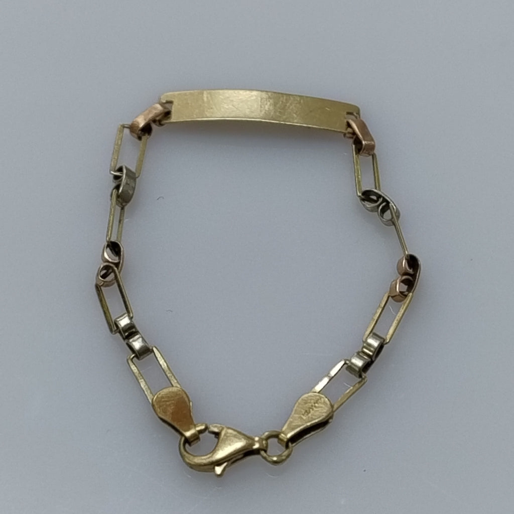 ESCLAVA ORO 14 K 3.1 GRMS (SEMINUEVO)