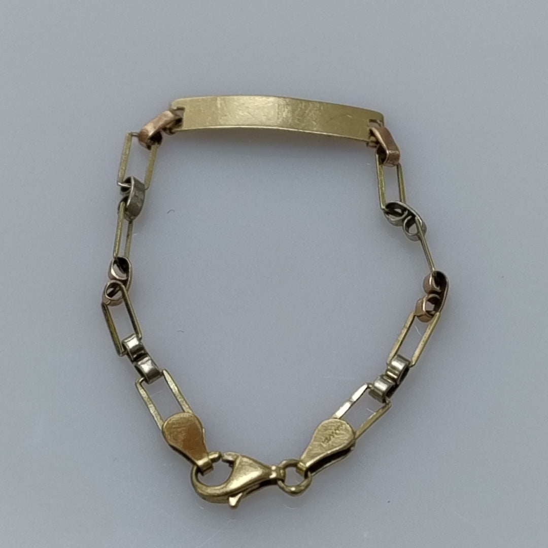 ESCLAVA ORO 14 K 3.1 GRMS (SEMINUEVO)