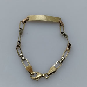 ESCLAVA ORO 14 K 3.1 GRMS (SEMINUEVO)