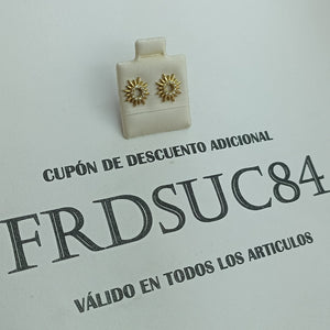 BROQUELES ORO 10K 1.3 (NUEVO)