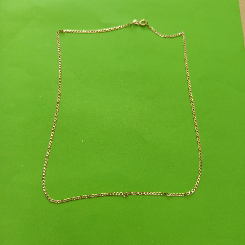 CADENA ORO, RODIADO 14 K 2.4 GRMS (SEMINUEVO)