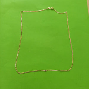 CADENA ORO, RODIADO 14 K 2.4 GRMS (SEMINUEVO)