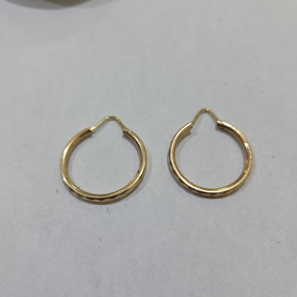 ARRACADAS PAR ORO 14 K 2.3 GRMS (SEMINUEVO)