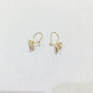 ARETES PAR ORO 14 K 1.4 GRMS (SEMINUEVO)