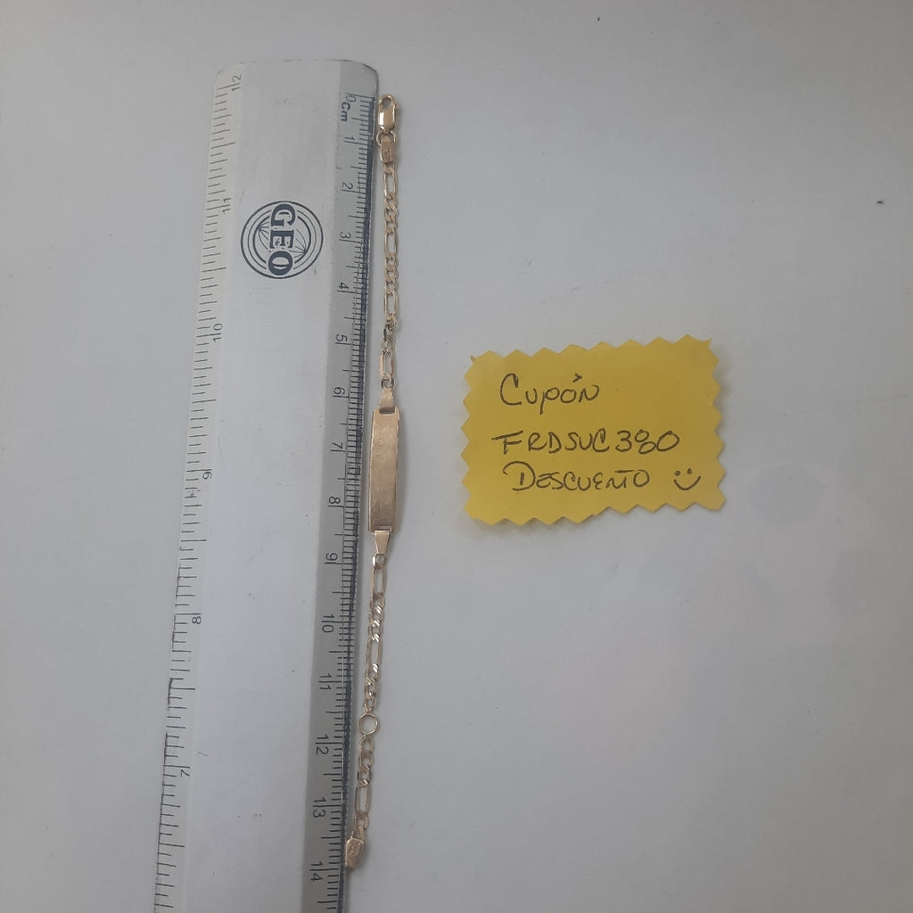 ESCLAVA ORO 14 K 2.4 GRMS (SEMINUEVO)