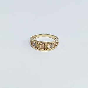 ANILLITO ORO,ORO COMBINADO 14 K 3,40 GRMS (SEMINUEVO)