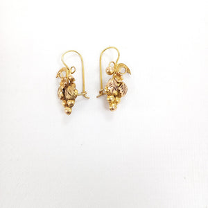ARETES PAR ORO 10 K 3.6 GRMS (SEMINUEVO)