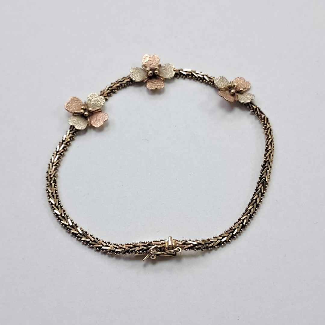 PULSERA ORO 14 K 8.2 GRMS (SEMINUEVO)