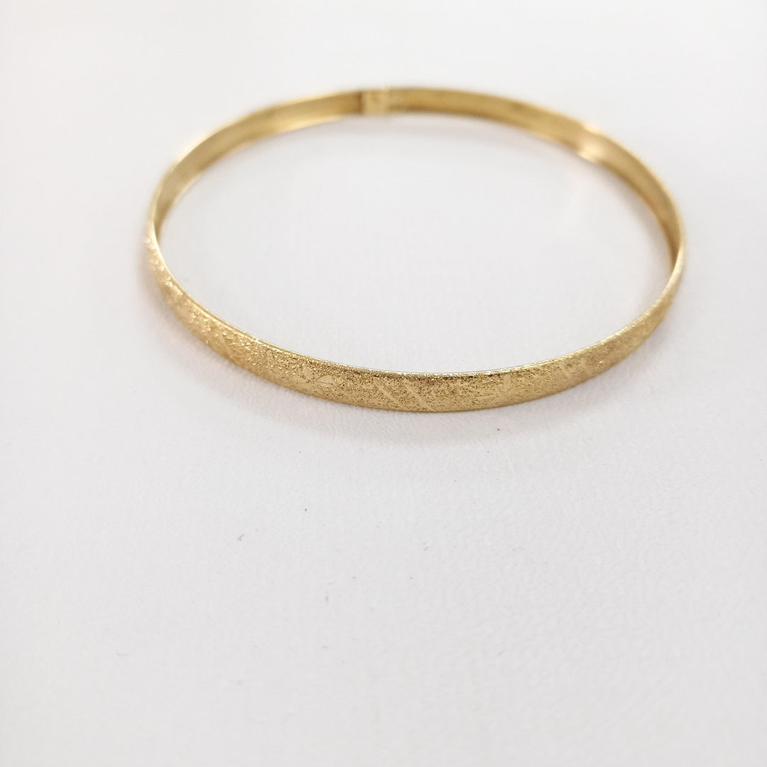 PULSERA RIGIDA ORO 14 K 4.5 GRMS (SEMINUEVO)